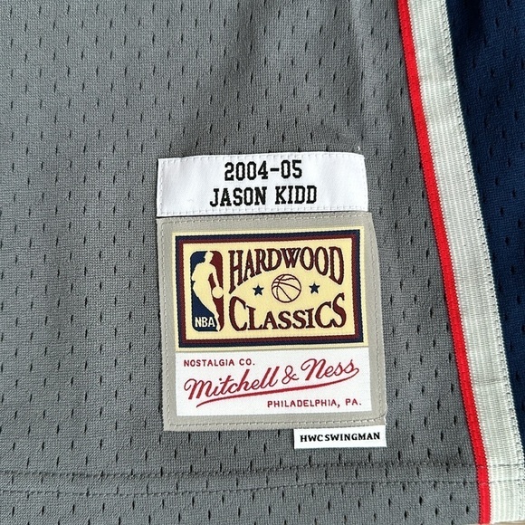 Swingman Jason Kidd New Jersey Nets Alternate 2004-05 Jersey - Picture 5 of 9